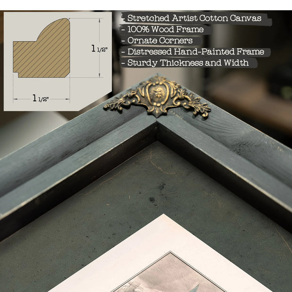 Death of Colonel Pierce M Butler of the South Carolina Palmetto Regiment at — Framed Wall Art Room View | Bella Frye