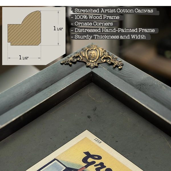 Montana — Framed Wall Art Room View | Bella Frye