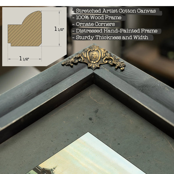 The Gateway of Forgotten Names — Framed Wall Art Room View | Bella Frye