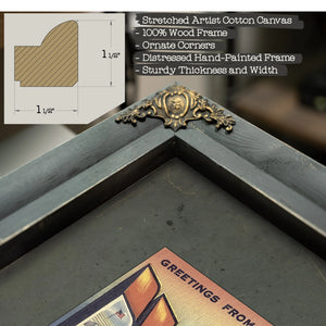 Iowa Des Moines — Framed Wall Art Room View | Bella Frye
