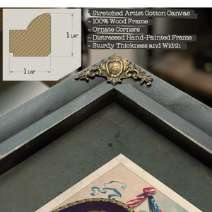 in Memoriam Gods Will Not Ours Be Done 191 — Framed Wall Art Room View | Bella Frye