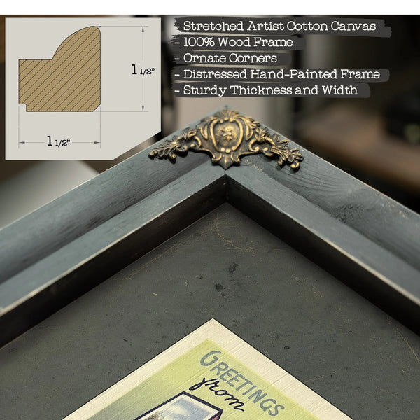 Arkansas Ozarks — Framed Wall Art Room View | Bella Frye