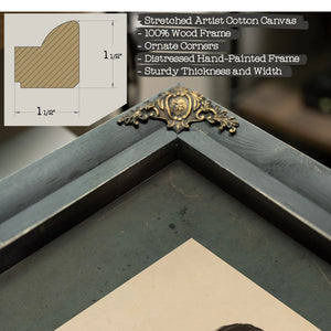 Abraham Lincoln of Illinois Andrew Johnson of Tennessee 1864 — Framed Wall Art Room View | Bella Frye
