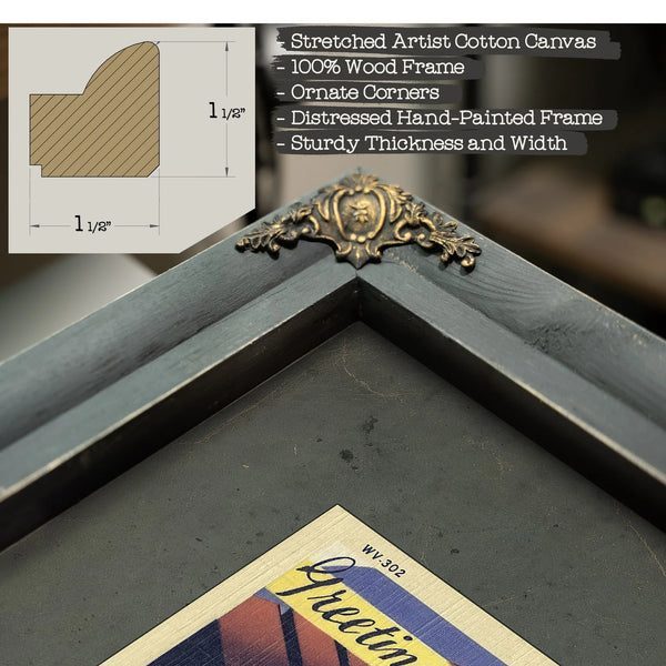 West Virginia — Framed Wall Art Room View | Bella Frye