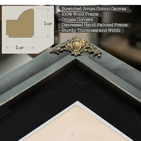 Design for Victoria Sleigh No 3551 — Framed Wall Art Room View | Bella Frye