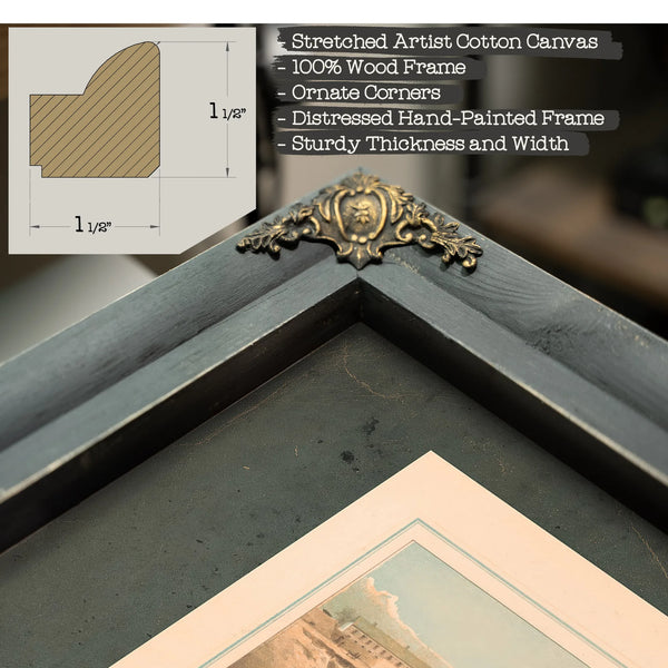 Fort Federal Hill Baltimore Md 1862 — Framed Wall Art Room View | Bella Frye