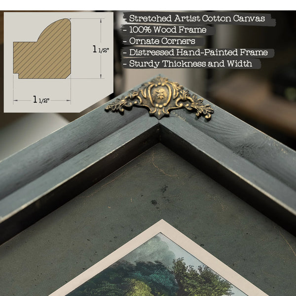 Chappaqua Farm West Chester County Ny the Residence of the Hon Horace Greely — Framed Wall Art Room View | Bella Frye