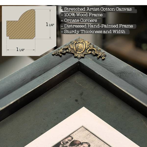 Death of Abraham Lincoln April 15th 1865 1865 — Framed Wall Art Room View | Bella Frye