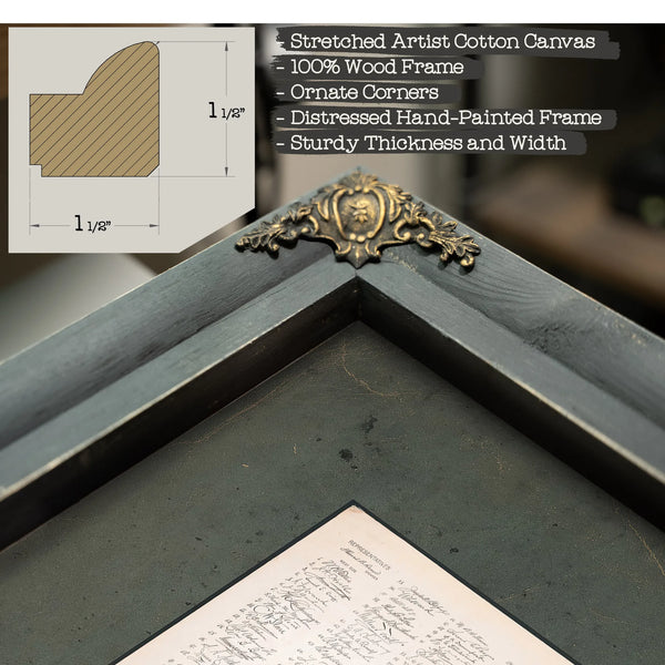 55th or Spanish American War Congress 1899 — Framed Wall Art Room View | Bella Frye