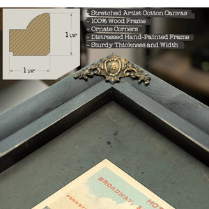 The Imperials Last View Manhattans Forgotten Broadway — Framed Wall Art Room View | Bella Frye