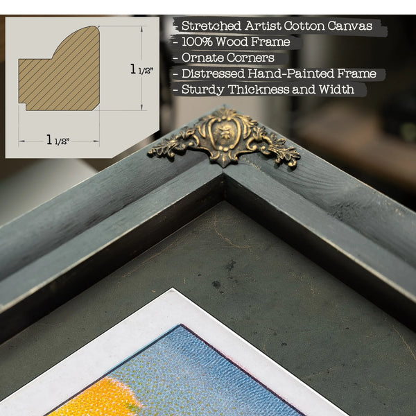 E92 Dockman and Sons Christy Mathewson — Framed Wall Art Room View | Bella Frye