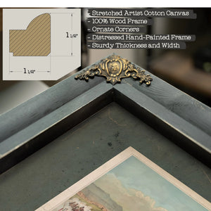 Custers Last Charge 1876 — Framed Wall Art Room View | Bella Frye