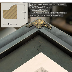 Declaration of Independence July 4th 1776 1835 1856 — Framed Wall Art Room View | Bella Frye