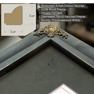 Souvenir Square Usa 1912 — Framed Wall Art Room View | Bella Frye