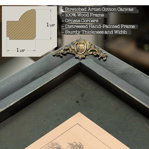 Jefferson City 1844 185 — Framed Wall Art Room View | Bella Frye