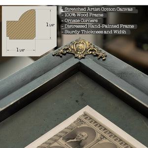 1776 Presidents of the United States 1876 1874 — Framed Wall Art Room View | Bella Frye