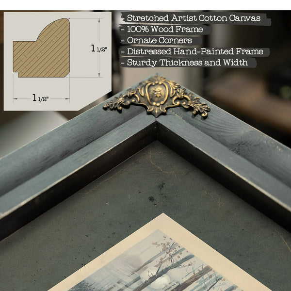 Battle of Shiloh 1888 — Framed Wall Art Room View | Bella Frye