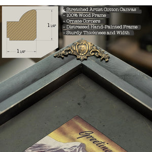 Wyoming — Framed Wall Art Room View | Bella Frye