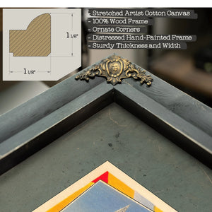 Steel Giants of the Machine Age — Framed Wall Art Room View | Bella Frye