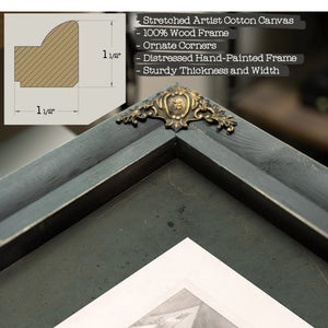 Death of Stonewall Jackson 1872 — Framed Wall Art Room View | Bella Frye