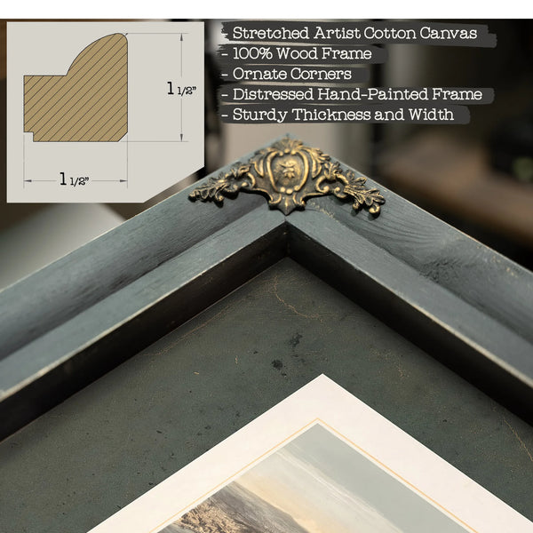 City of New York 1856 — Framed Wall Art Room View | Bella Frye