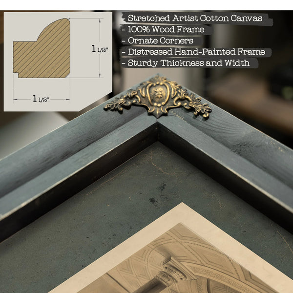 Distribution of the American Art Union Prizes at the Tabernacle Broadway New — Framed Wall Art Room View | Bella Frye