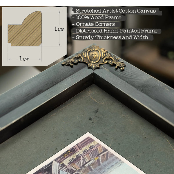 23rd Street — Framed Wall Art Room View | Bella Frye