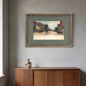 Harlems Gilded Promenade a Vanished Thoroughfare — Framed Wall Art Room View | Bella Frye