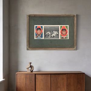 George Moriartyty Cobb Detroit Tigers Baseball Card Portrait 2 — Framed Wall Art Room View | Bella Frye