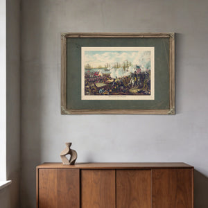 Battle of New Orleans 189 — Framed Wall Art Room View | Bella Frye