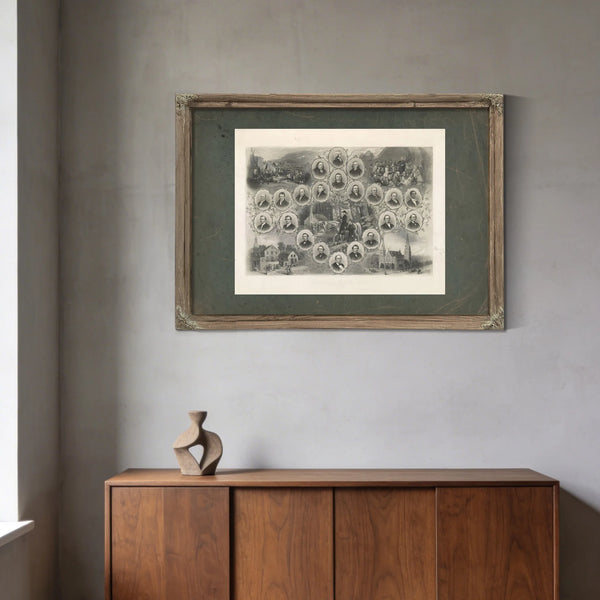 American Methodism 19th Century — Framed Wall Art Room View | Bella Frye