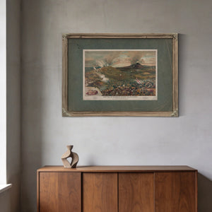 Battle of Mission Ridge Nov 25th 1863 1886 — Framed Wall Art Room View | Bella Frye