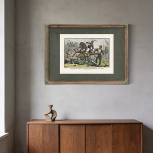 Capture of Genl La Vega by the Gallant Capt May at the Battle of Resaca De L — Framed Wall Art Room View | Bella Frye