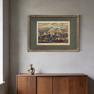 Battle of the Big Horn 1889 — Framed Wall Art Room View | Bella Frye
