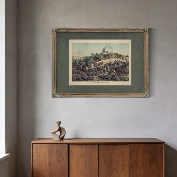 Battle of Nashville 1891 — Framed Wall Art Room View | Bella Frye