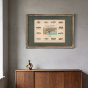 a View of the Columbian Exposition 1892 — Framed Wall Art Room View | Bella Frye