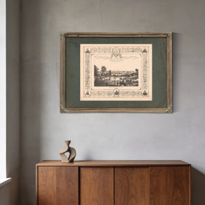 in Commemoration of the Glorious Victories of the 3rd and 9th of April 1865 — Framed Wall Art Room View | Bella Frye
