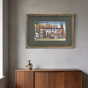 Minnesota Southern — Framed Wall Art Room View | Bella Frye