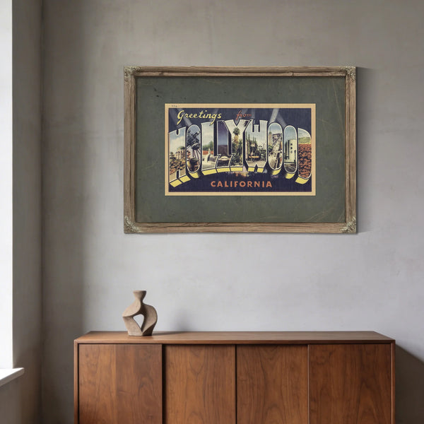 California Hollywood — Framed Wall Art Room View | Bella Frye