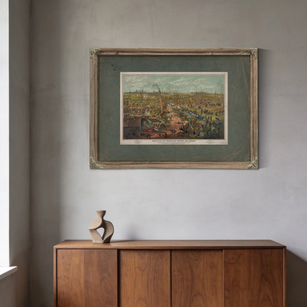 Battle of Shiloh April 6th 1862 1862 — Framed Wall Art Room View | Bella Frye