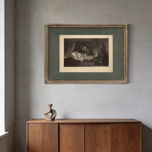 Last Moments of Washington 1864 — Framed Wall Art Room View | Bella Frye