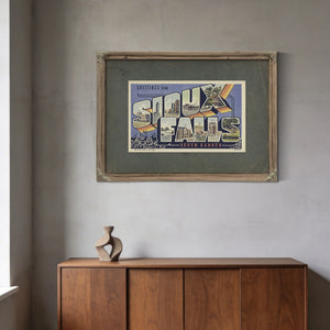 South Dakota Sioux Falls — Framed Wall Art Room View | Bella Frye