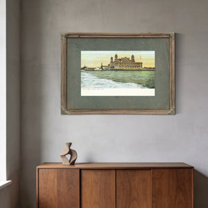 The Gateway of Forgotten Names — Framed Wall Art Room View | Bella Frye