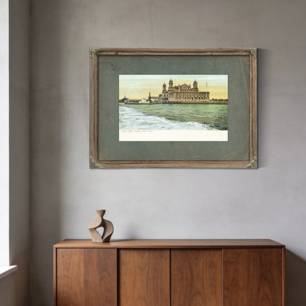 The Gateway of Forgotten Names — Framed Wall Art Room View | Bella Frye