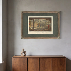 First Appearance of Jenny Lind in America at Castle Garden Septr 11th 185 T — Framed Wall Art Room View | Bella Frye