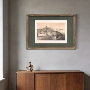 Fort Anderson Paducah Kentucky and the Camp of the 6th Illinois Cavalry Apri — Framed Wall Art Room View | Bella Frye