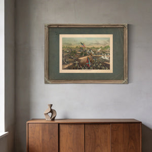 Fall of Petersburg 1893 — Framed Wall Art Room View | Bella Frye