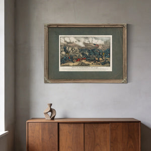 Battle of Fredericksburg Va Dec 13th 1862 1862 — Framed Wall Art Room View | Bella Frye