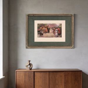 General Washington at Christ Church Easter Morning 1795 199 — Framed Wall Art Room View | Bella Frye
