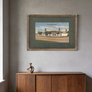 Pilot Butte Motor Court — vintage wall art by Bella Frye